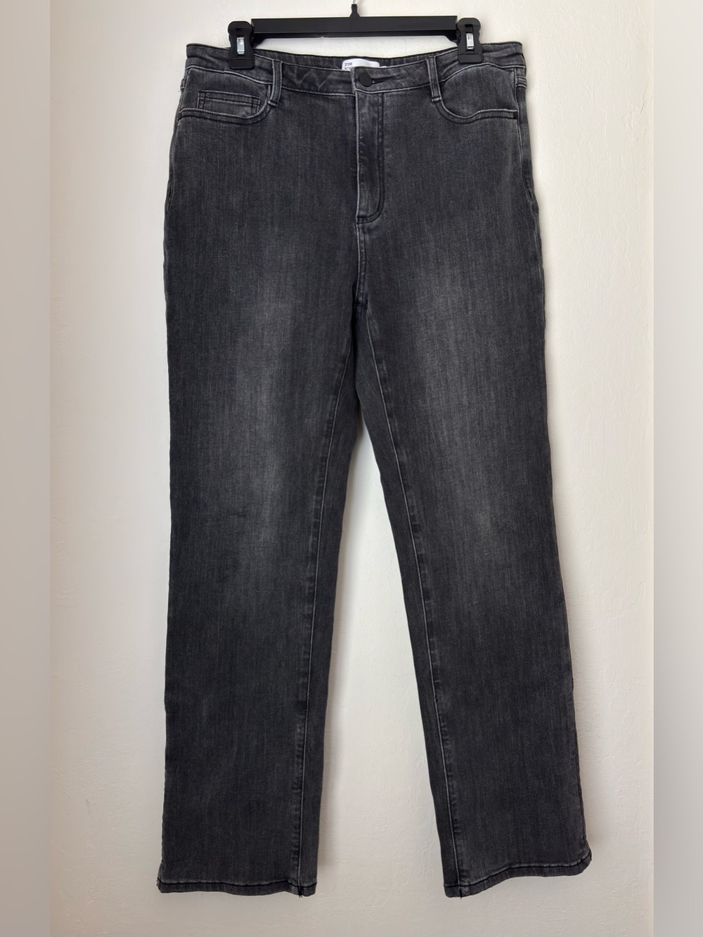 Zoe Kratzmann Straight Leg Jeans Size 2 (US 8) Black Wash Stretch